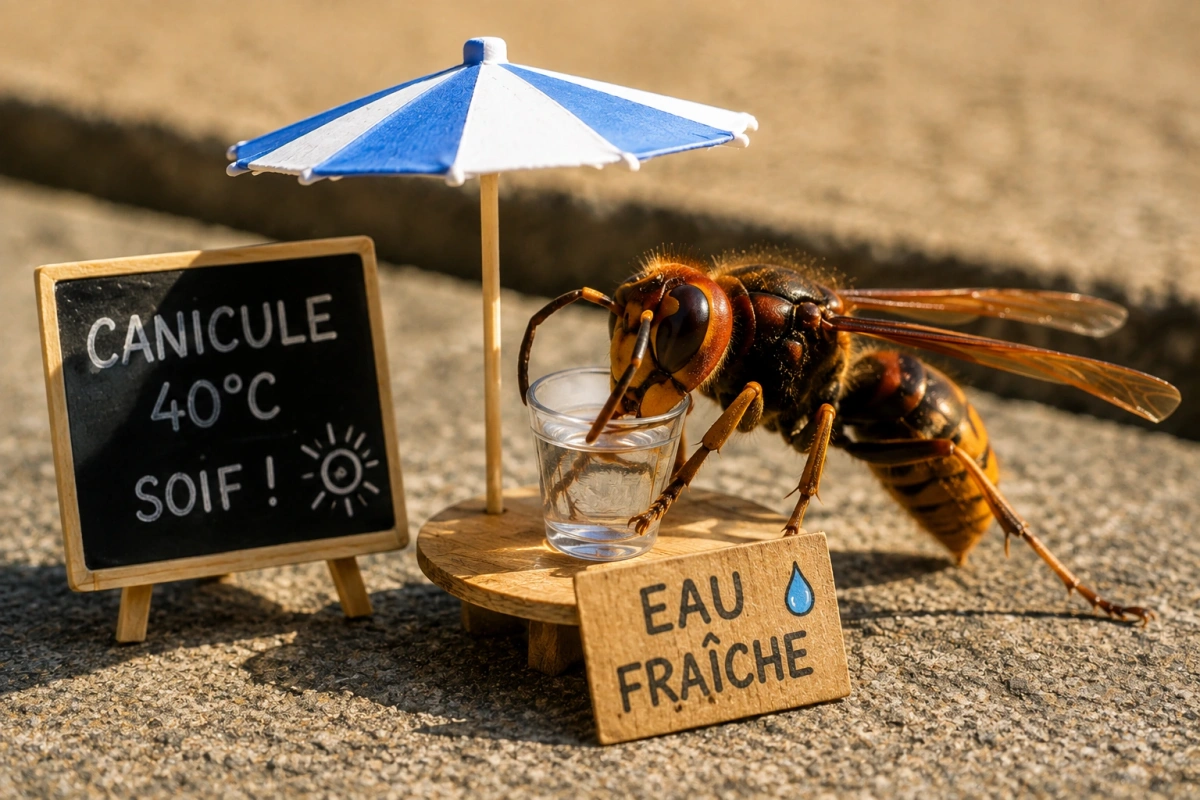 Canicule : guêpes et frelons, le danger reste